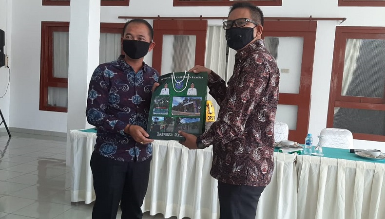 Bertemu Pimred iNews TV, Bupati Bangka Sebut Media Sangat Berperan Sampaikan Informasi