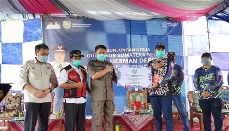 Herman Deru Gelontorkan Rp81 Miliar Bangun Infrastruktur di Kabupaten Musi Rawas
