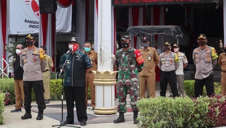 Hari Ini Perwali Banjarmasin Berlaku, Warga Tak Pakai Masker Bakal Didenda Rp100.000