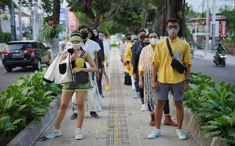 Fashion on The Street 2020 di Gelar Kotabaru, Begini Tampilannya