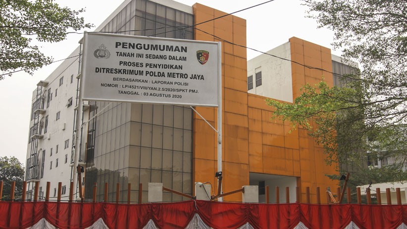 Berdiri di Atas Lahan Sengketa, Kantor DPP Partai Hanura Disegel Polisi - Bagian 2