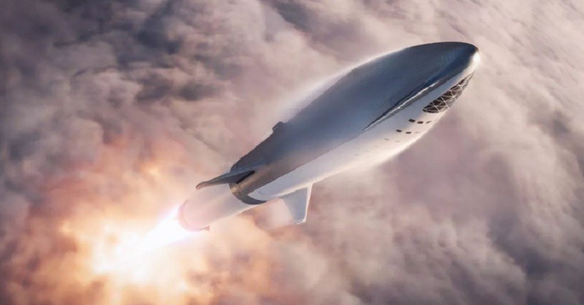 SpaceX Mulai Bangun Booster Roket Super Heavy untuk Dukung Perjalanan ke Mars