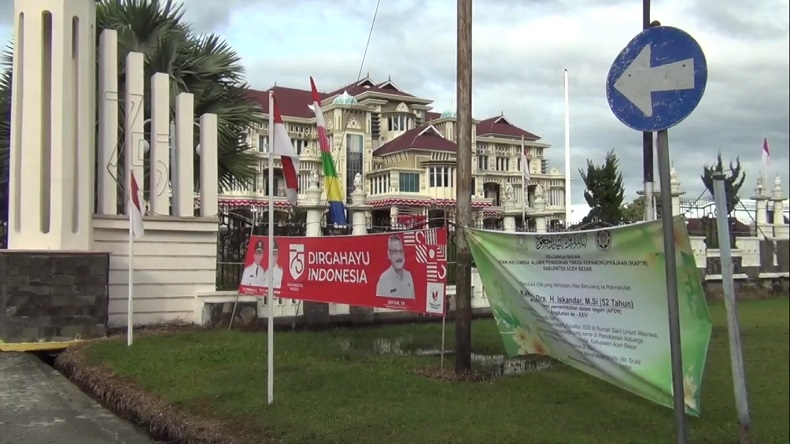 Sekda Meninggal akibat Covid-19, Kantor Bupati Aceh Besar Ditutup