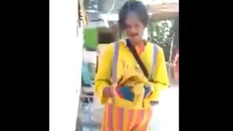 Video Badut di Probolinggo Ditangkap karena Curi Pakaian Dalam Viral di Medsos