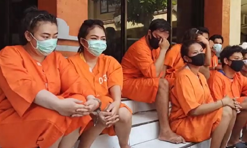 title Polda Bali Tangkap 34 Target Operasi Kasus Narkoba Polda Bali Tangkap 34 Target Operasi Kasus Narkoba