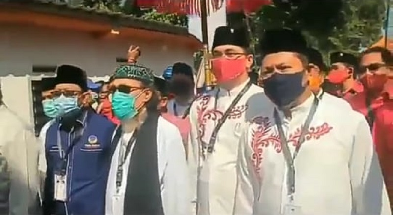 Partai Perindo Ikut Antarkan Paslon Teno-Hasjim Mendaftar ke KPU Pasuruan