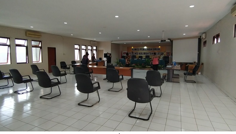 Rombongan Calon Kepala Daerah Dibatasi saat Daftar ke KPU Kalsel