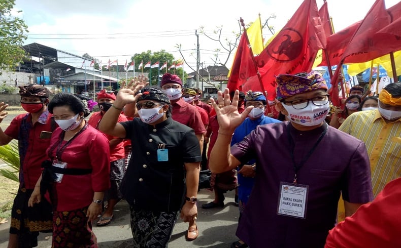 Lawan Kotak Kosong, Suara Giri-Asa di Pilkada Badung 94 Persen