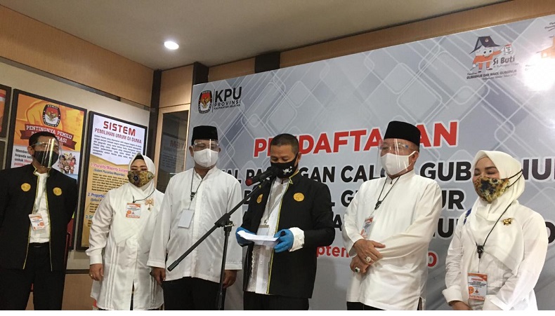 title Bertarung Pilgub Kalsel di Tengah Pandemi Covid-19, Sahbirin Noor: Ini Sejarah Baru Bertarung Pilgub Kalsel di Tengah Pandemi Covid-19, Sahbirin Noor: Ini Sejarah Baru