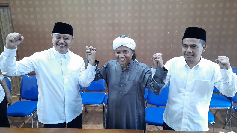 Pimpinan Ponpes Miftahul Huda Dukung Iwan Saputra-Iip di Pilkada Tasikmalaya