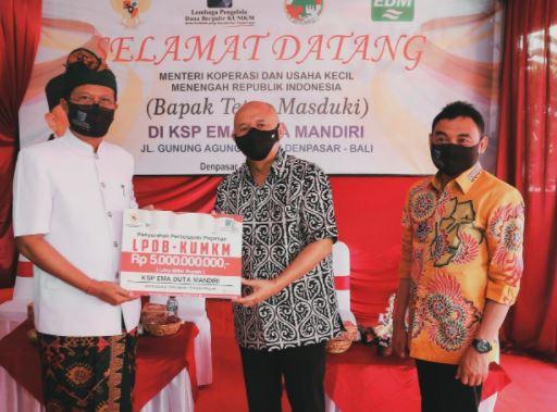 Realisasi Penyaluran Dana Bergulir PEN melalui LPDB-KUMKM Capai 67 Persen