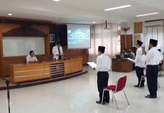 Pengurus Pusat Studi Pancasila dan Bela Negara UIN Sunan Kalijaga Dilantik