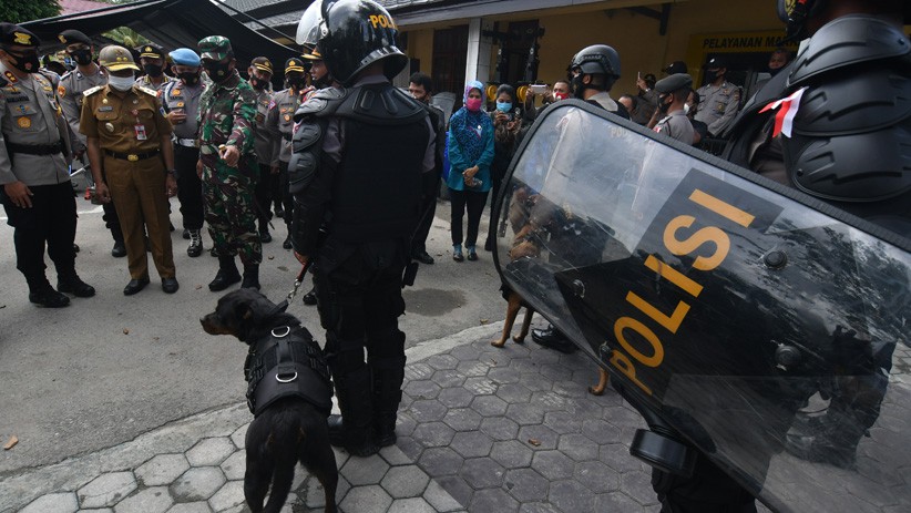 19.085 Aparat Gabungan Amankan Pilkada 2020 di Sulawesi Tengah - Bagian 2