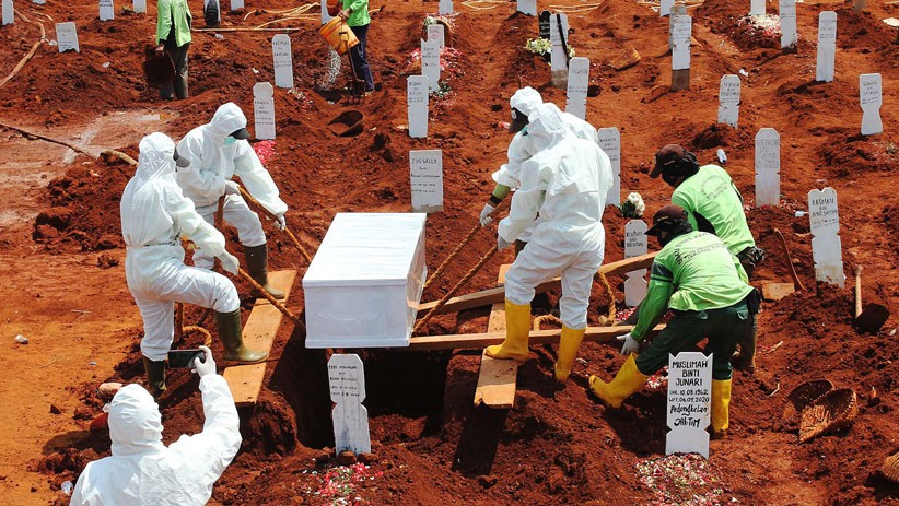 Waspada, Pemakaman Jenazah dengan Protokol Covid-19 di Kota Malang Meningkat