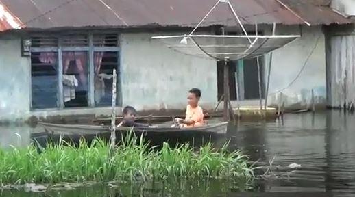 4 Hari Banjir Rendam 5 Kecamatan di Mempawah