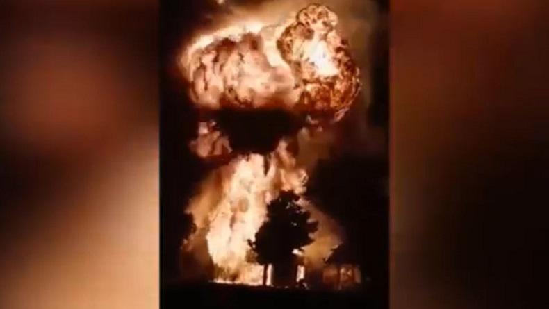 Toko BBM Eceran di Tangerang Ludes Terbakar Disertai Suara Ledakan 