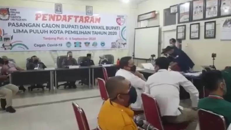 Bakal Calon Bupati Positif Covid-19, KPU Limapuluh Kota Tunda Kegiatan