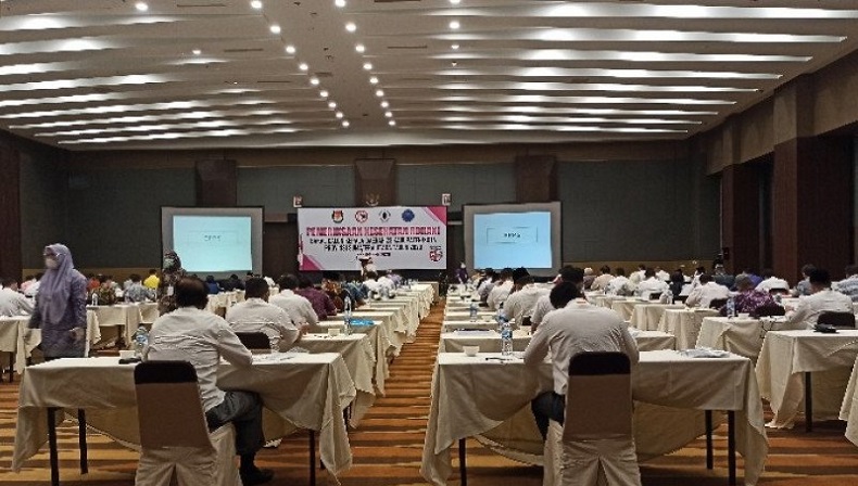 110 Balon Kepala Daerah di 19 Kabupaten/Kota se-Sumut Tes Psikologi di Medan