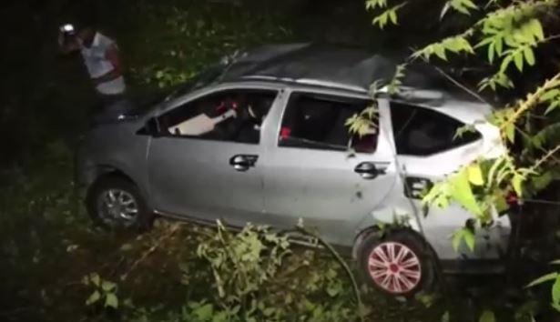 Diduga Sopir Mabuk, Daihatsu Sigra Terjun ke Jurang di Pangkalpinang