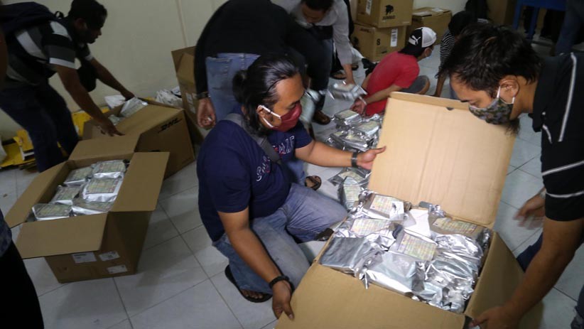 BNN Gerebek Gudang Narkoba di Surabaya, 8 Kg Sabu Asal Malaysia Diamankan - Bagian 2