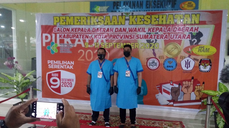 40 Bacalon Kepala Daerah di Sumut Tes Kesehatan di RSUP Adam Malik, Berikut Daftarnya