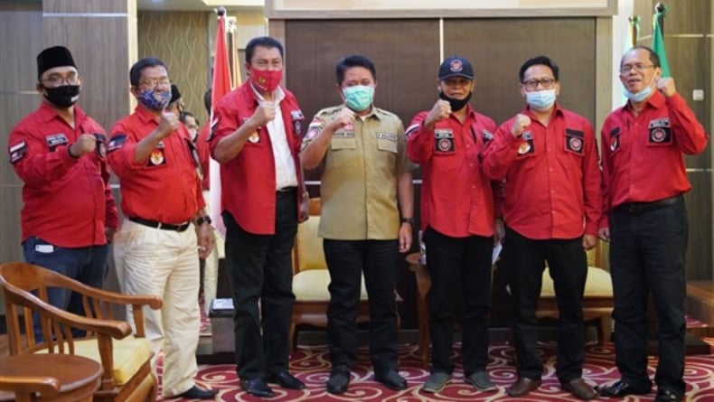Herman Deru Ingin DPD Pemuda Batak Bersatu Bersinergi Wujudkan Sumsel Maju