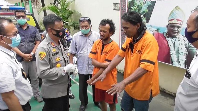 Polisi Tembak 2 Pencuri Spesialis Rumah Kosong di Medan