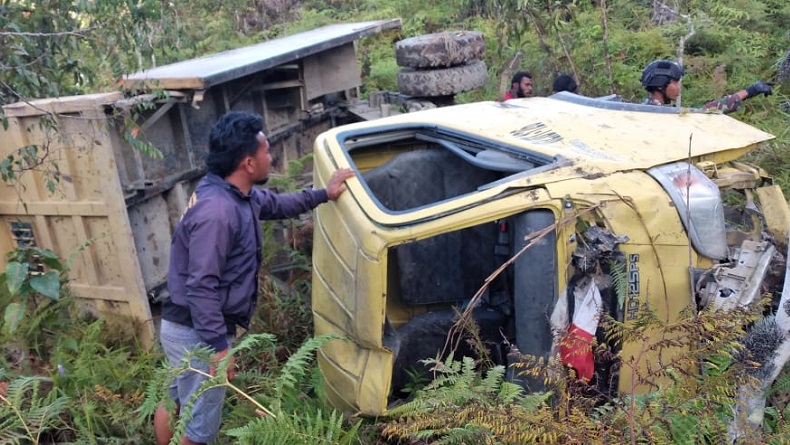 Ini Daftar Nama Prajurit TNI Korban Truk Masuk Jurang di Intan Jaya
