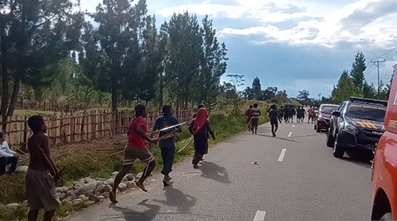 Perang 2 Hari di Jayawijaya Papua, 16 Orang Luka Terkena Anak Panah