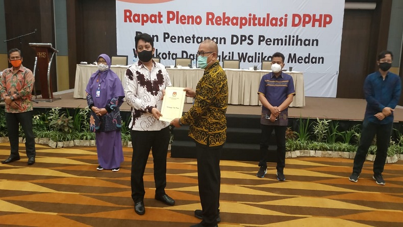 Daftar Pemilih Sementara Pilwalkot Medan 1.614.613 Orang