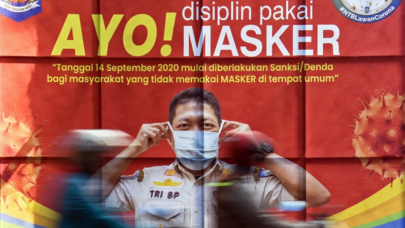 Pemprov NTB Terapkan Denda Tak Pakai Masker hingga Rp400.000 Mulai Hari Ini - Bagian 2