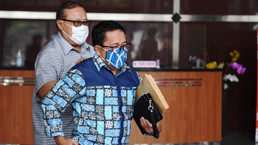 Kasus Korupsi PT DI, Mantan Wakil Menteri BUMN Mahmuddin Yasin Diperiksa KPK - Bagian 3