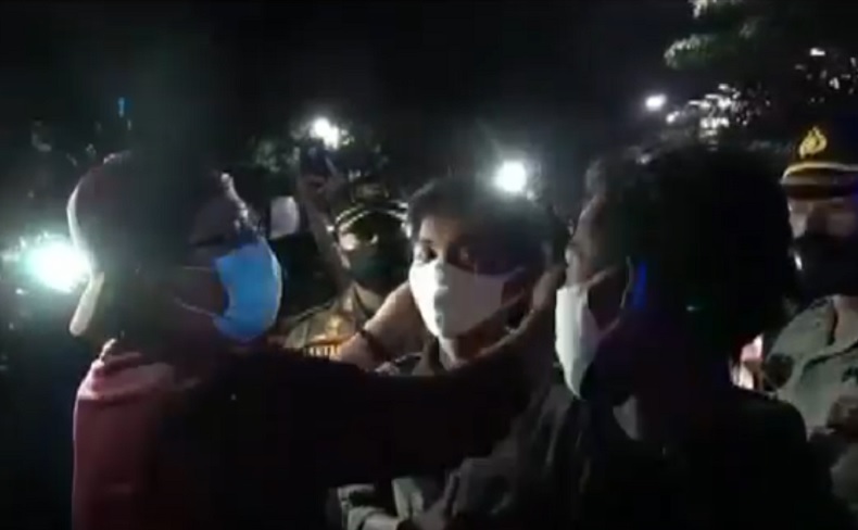 Gencarkan Sidak, Bupati Badung Giri Prasta Turun Langsung Razia Masker di Kuta