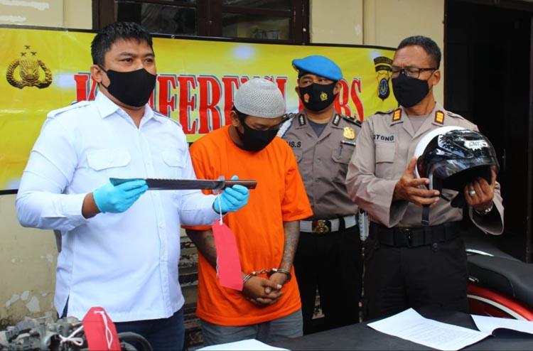 Polresta Yogyakarta Tangkap Pelaku Pembacokan dan Perampasan Motor, 3 Masih Buron