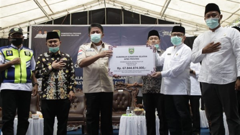 Gubernur Herman Deru Kucurkan Rp120 Miliar untuk Pembangunan di OKI