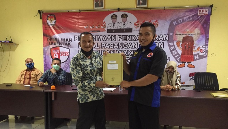 KPU Bangka Tengah Pastikan 2 Bakal Paslon Penuhi Syarat Maju ke Pilkada