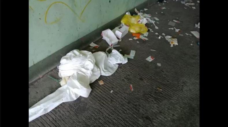 Joging di Stadion Bayuangga Probolinggo, Warga Temukan Limbah Medis Berserakan
