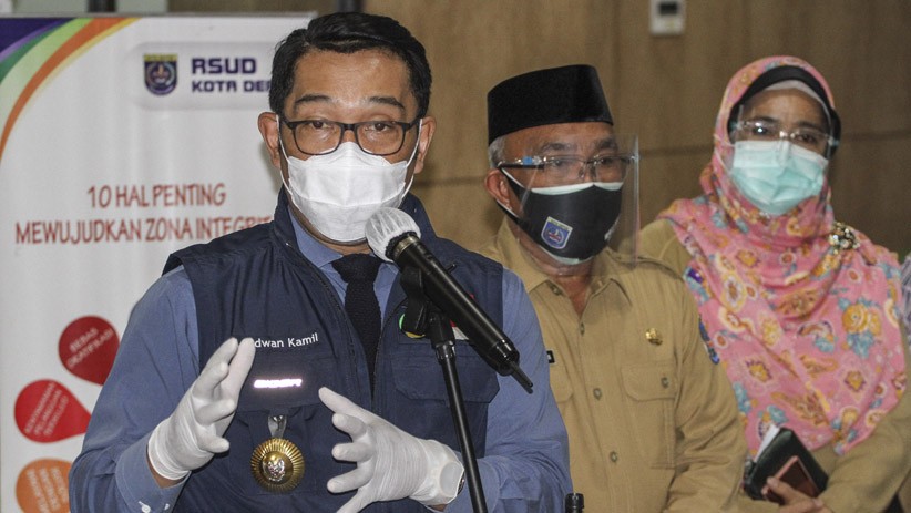 Kasus Positif Covid-19 di Jabar Naik, Ridwan Kamil Keluhkan Server Pemerintah