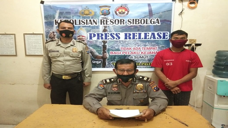 Cabuli Anak Majikan Berusia 9 Tahun, Pemuda di Sibolga Diamankan Polisi