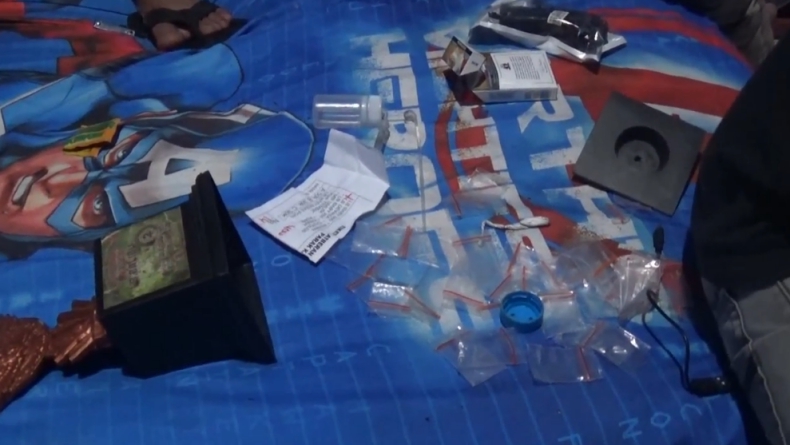 Pengedar Sabu di Padang Simpan Sabu di Piala untuk Kelabui Polisi