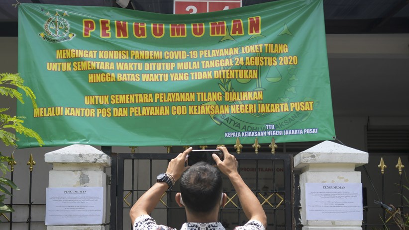2 Pegawai Positif Covid-19, Kantor Kejari Jakarta Pusat Ditutup Sementara - Bagian 3