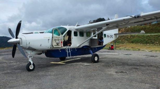 KKB Kembali Berulah, Pesawat Debi Air Ditembaki di Intan Jaya