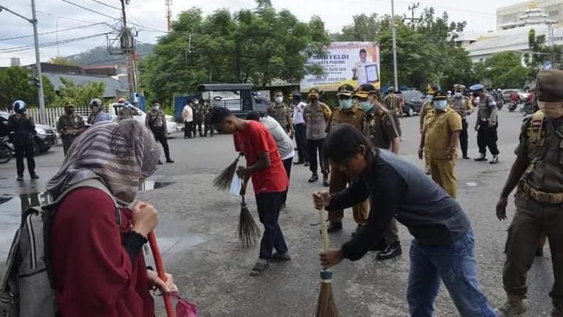 Pemkot Gelar Razia, Warga Padang yang Langgar Protokol Kesehatan Ditindak Tegas