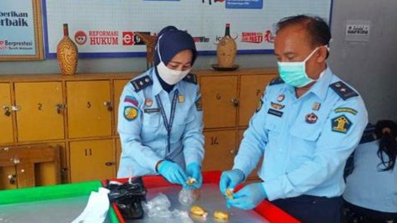 Nekat! Pengunjung Lapas Ini Selundupkan 91 Pil Yarindo ke dalam Tahu Goreng