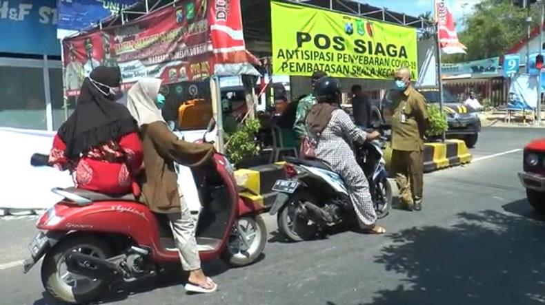 Berstatus Zona Hitam Covid-19, Kecamatan Saronggi Sumenep Terapkan PSBM