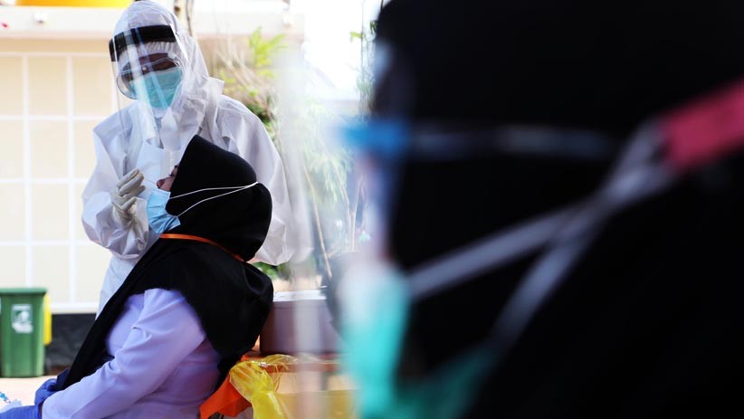 Reaktif Covid-19, CPNS Ikuti Tes Seleksi di Bilik Khusus - Bagian 4