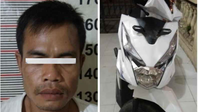 Polisi Tangkap Maling Motor di Stabat, Pelaku Ternyata Kakak Korban