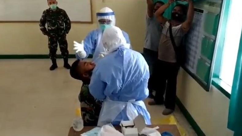 41 Anggota TNI Kodim Ngada Positif Corona Usai Pulang Pendidikan di Bali