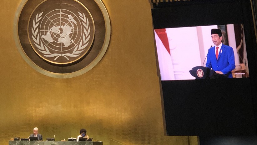 Presiden Jokowi Ajak Pemimpin Dunia Bersatu dan Bekerja Sama Hadapi Covid-19  - Bagian 3