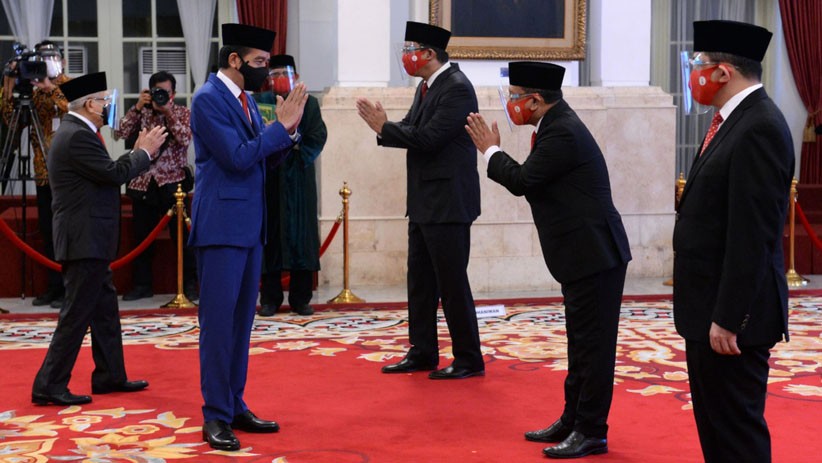Presiden Jokowi Saksikan Pengucapan Sumpah Dewan Komisioner LPS - Bagian 2